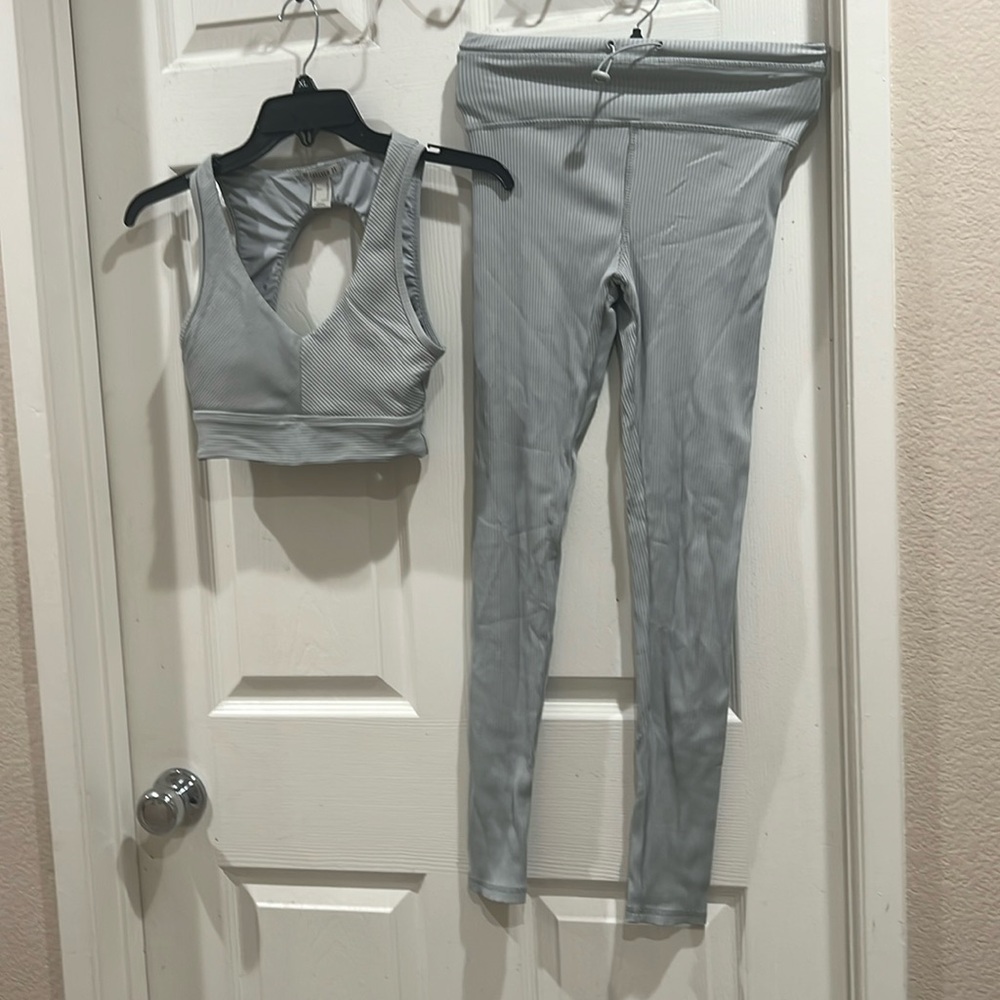 Workout ribbed set